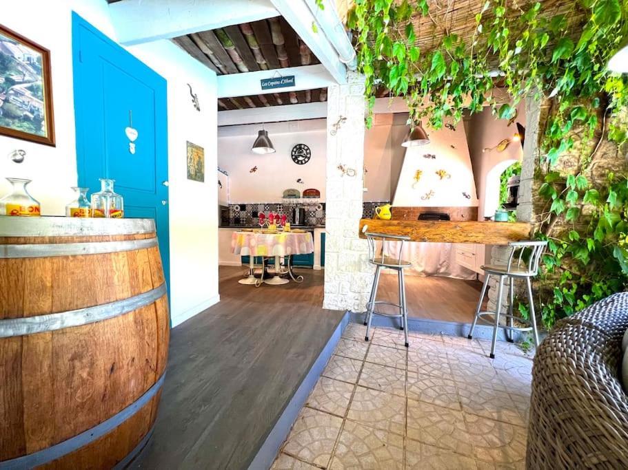 Ferienwohnung Le Jardin De Mae Bouc-Bel-Air Exterior foto
